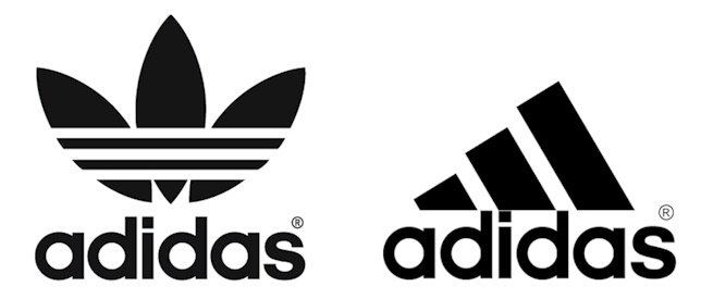 adidas logo name