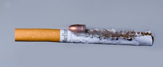 Bullet-through-Cigarrete-by-David-Neff