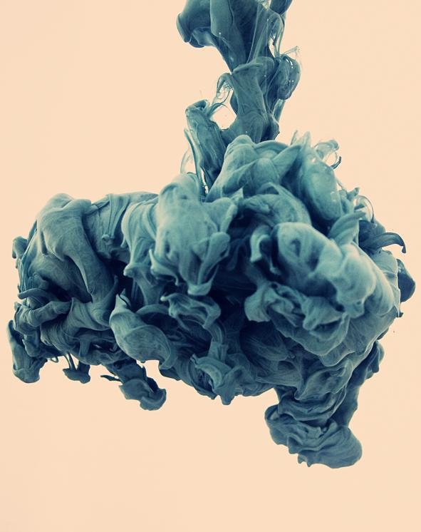 Ink in Water Sequenza Blue Verde