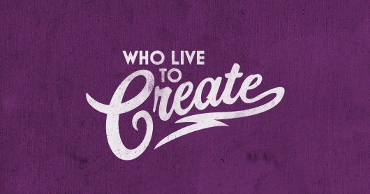 create-purp typography by Brandon Rike