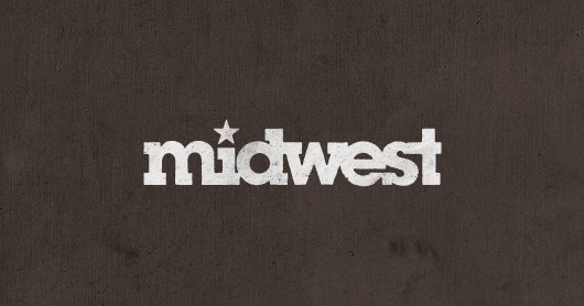 midwest-brown typography by Brandon Rike