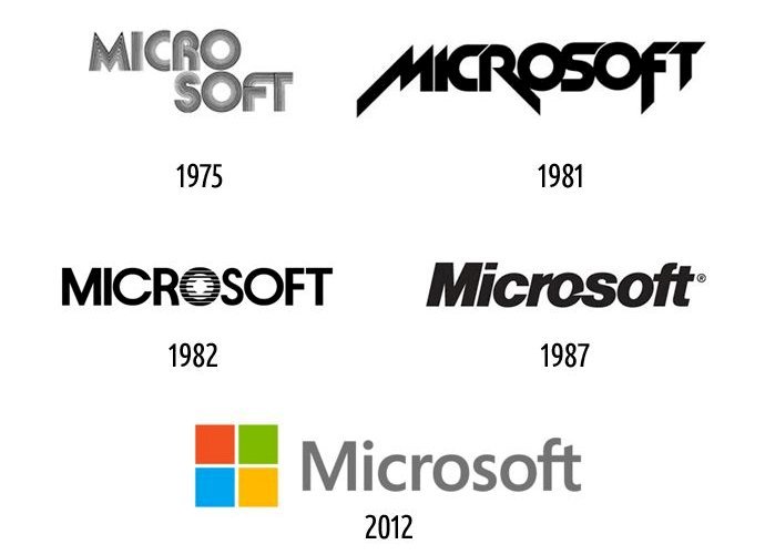 Microsoft logo and the history behind the company | LogoMyWay