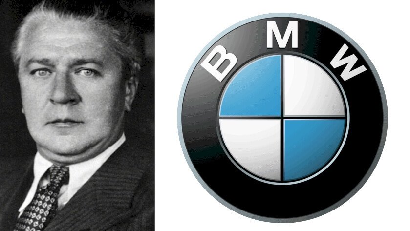 TWO-TONE BMW EMBLEMS (2 pcs)