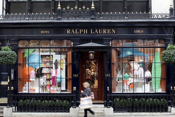 Ralph Lauren Brand Logo With Name Symbol Clothes Design Icon