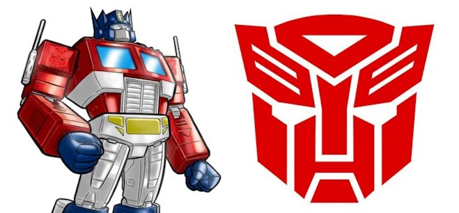 Transformers: The Game Autobot Optimus Prime Logo, others, cdr, angle, logo  png | Klipartz