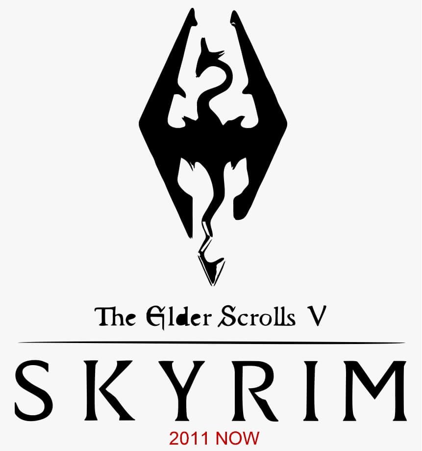 Bumper Stickers Skyrim Logo Paper Stickers, Labels & Tags cindyclinic.jp