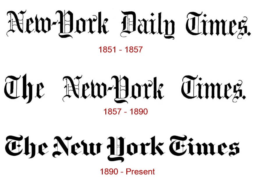 the new york times logo meaning Brook Hoover