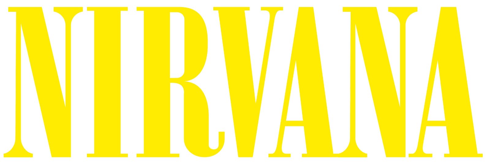 Nirvana logo and the history of the band