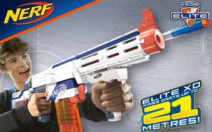 Nerf toys logo editorial photo. Image of games, commercial - 114319371